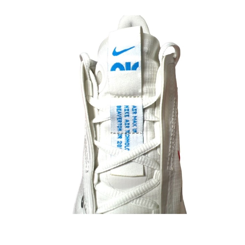 SOLD Nike Womens White Air Max Up Lace Up Leather Sneakers Sz 8 NIB - Picture 11 of 13